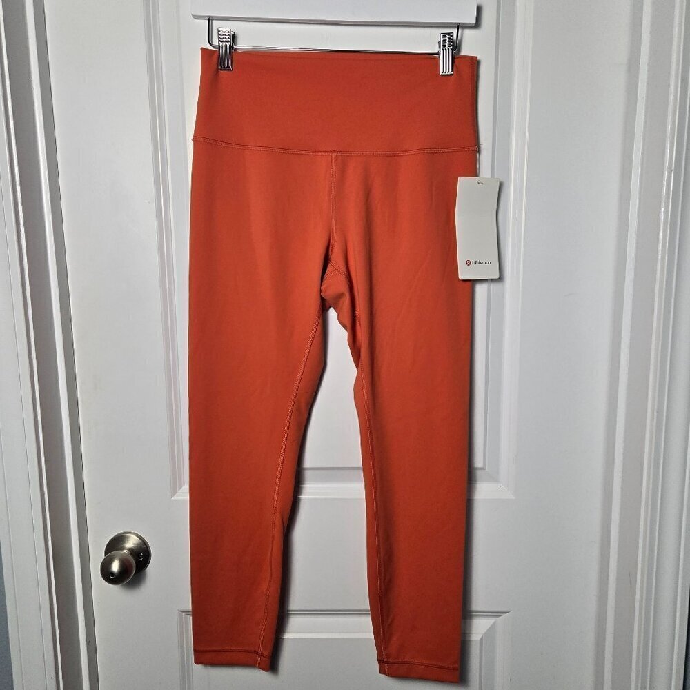 NWT Lululemon Wunder Train High-Rise Tight 25" - 10 Brick - Picture 3 of 8